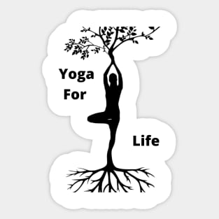 Yoga for LIfe Sticker